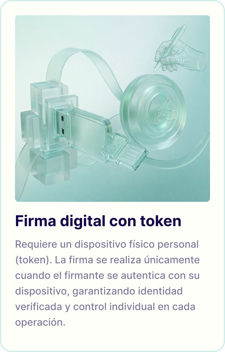 firma con token
